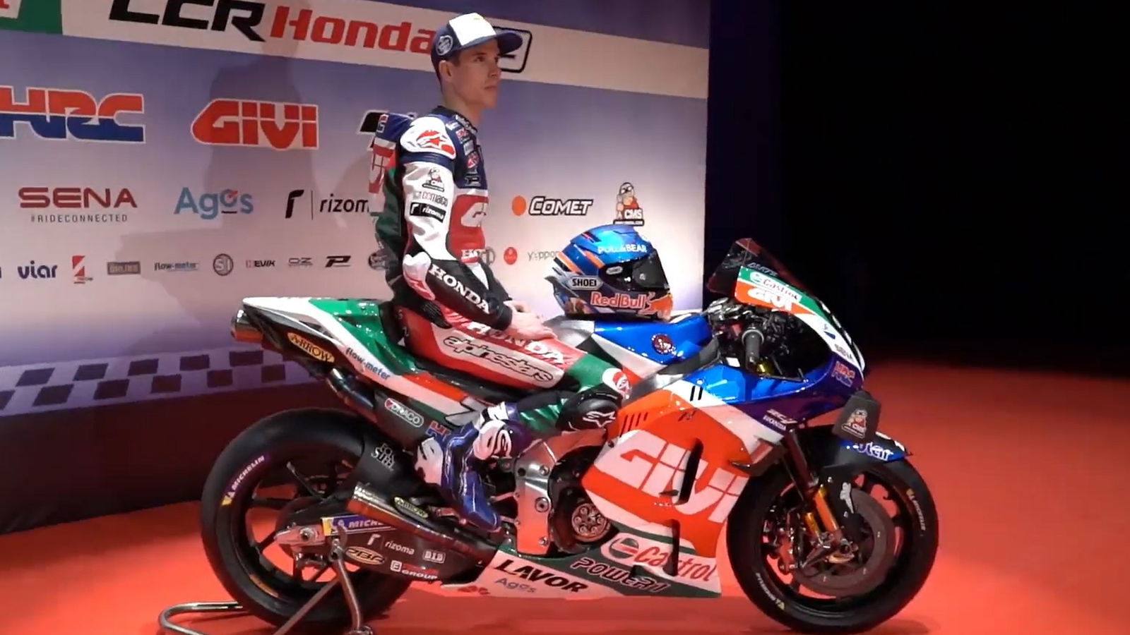 FIRST LOOK: Alex Marquez in LCR Honda MotoGP colours